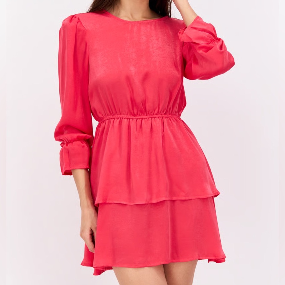 Flounce London Pink Dress